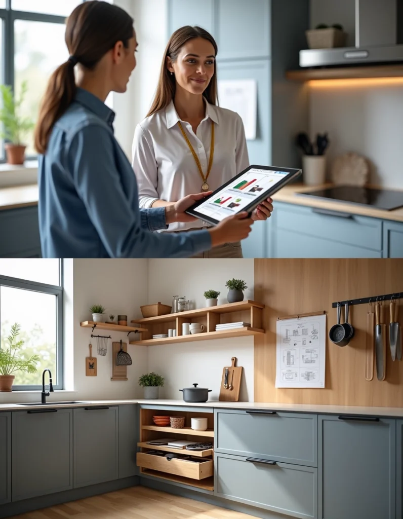 analyse ergonomique de l'espace cuisine