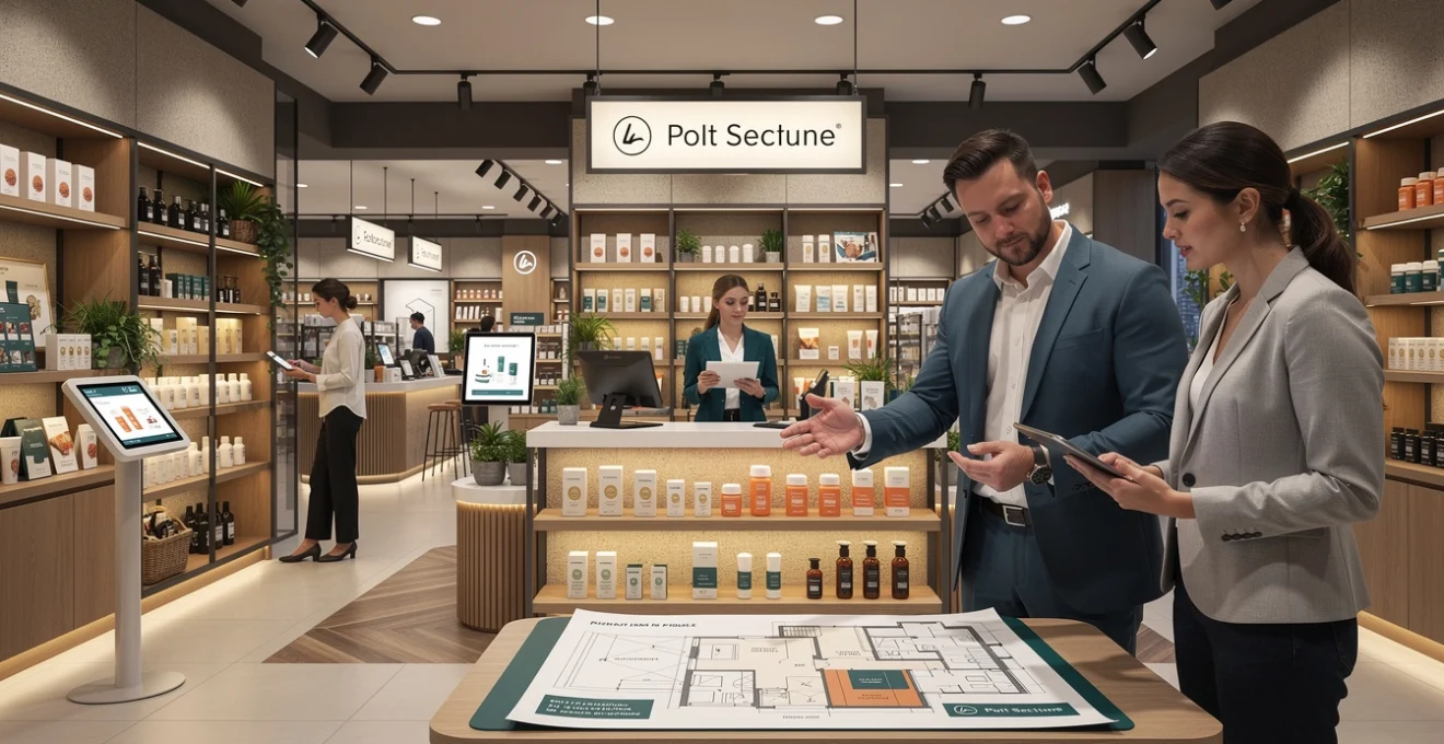 Aménagement de point de vente